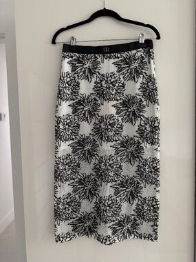 Twinset Midi Embroidered Sequins  Skirt